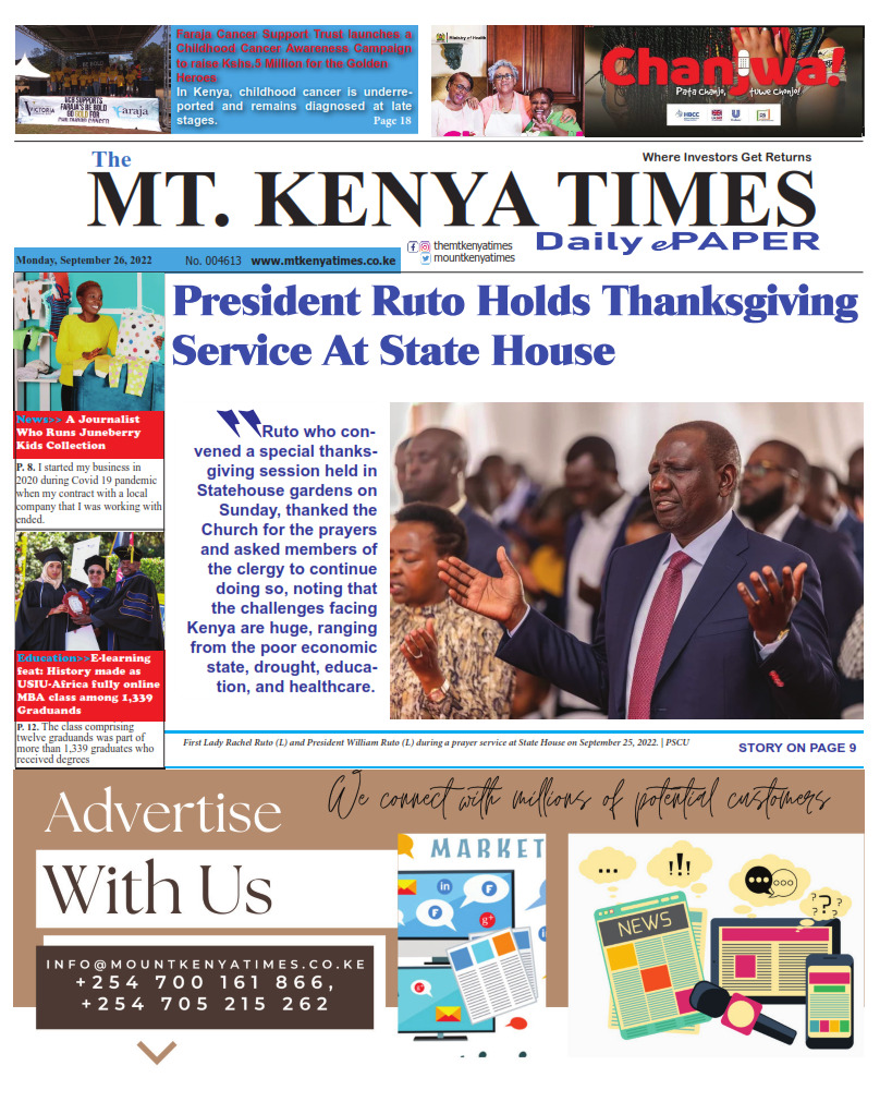 September 26, 2022 Mt Kenya Times ePAPER_001