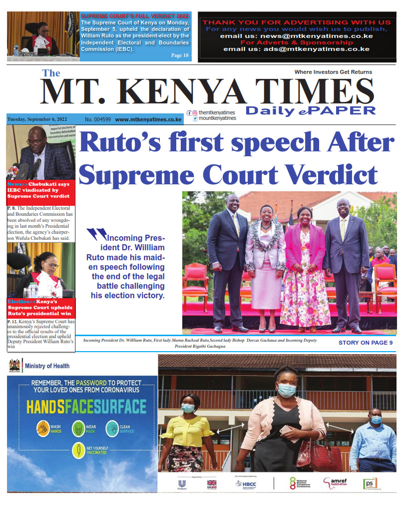 September 6, 2022 Mt Kenya Times ePAPER_001