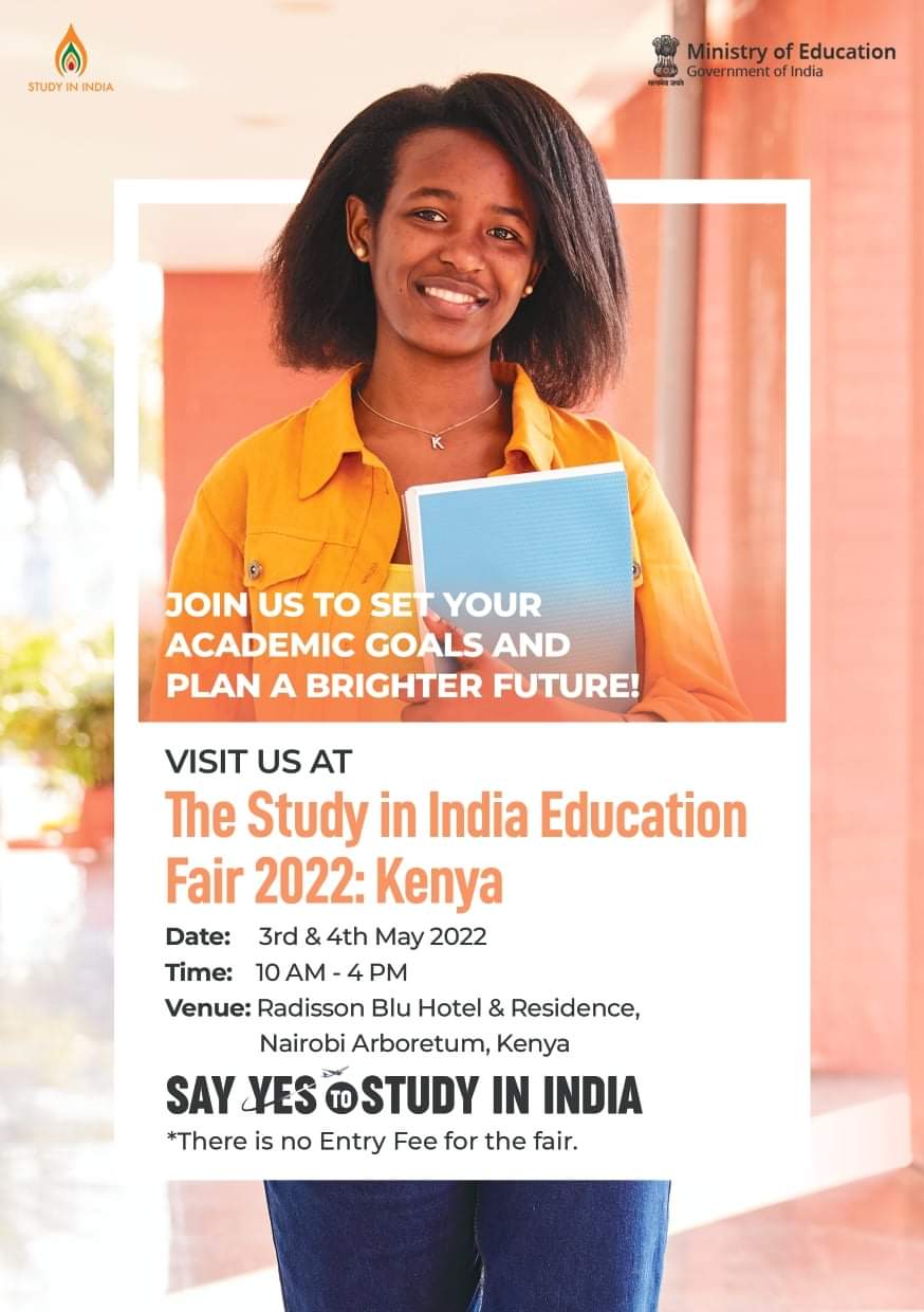 Study in India Education Fair 2022 Kenya