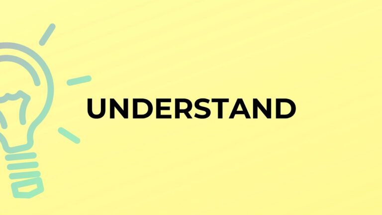 understand