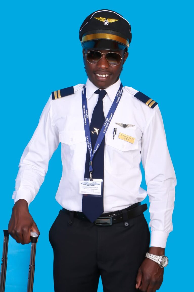 Captain Ian Kiplimo Koech.