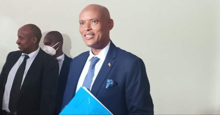 DCI boss Mohamed Amin