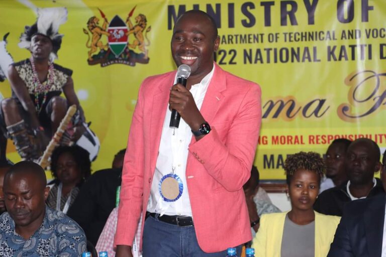 Manyatta Member of Parliament Gitonga Mukunji