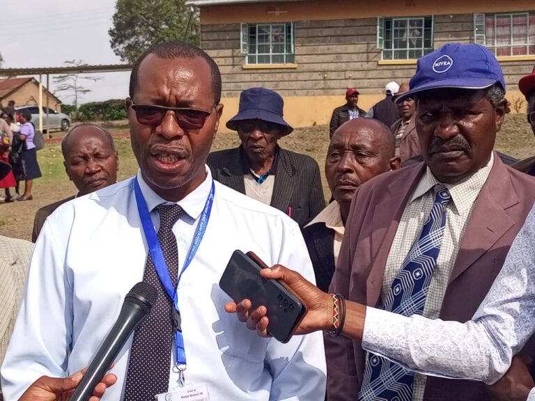 Mutitu Water and Sanitation Company Chief Executive Officer (CEO) Peter Muturi