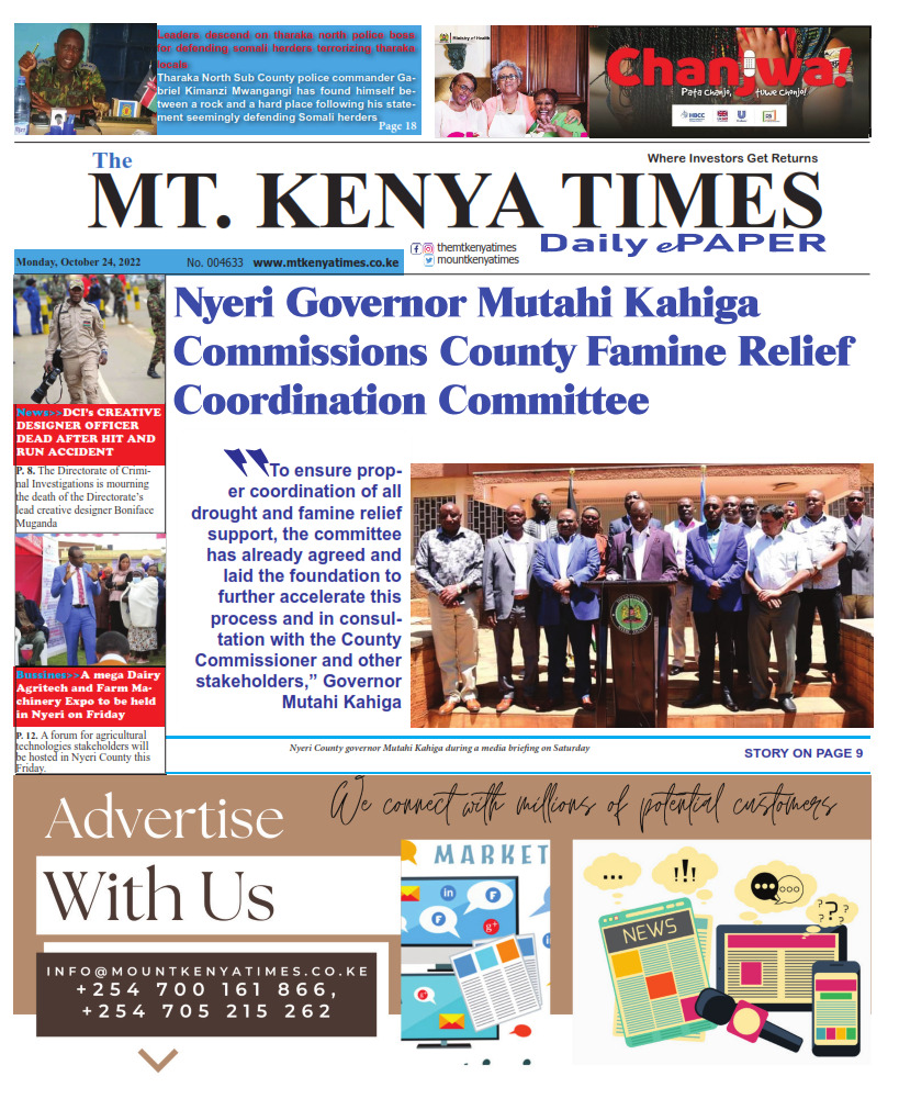 October 24, 2022 Mt Kenya Times ePAPER_001