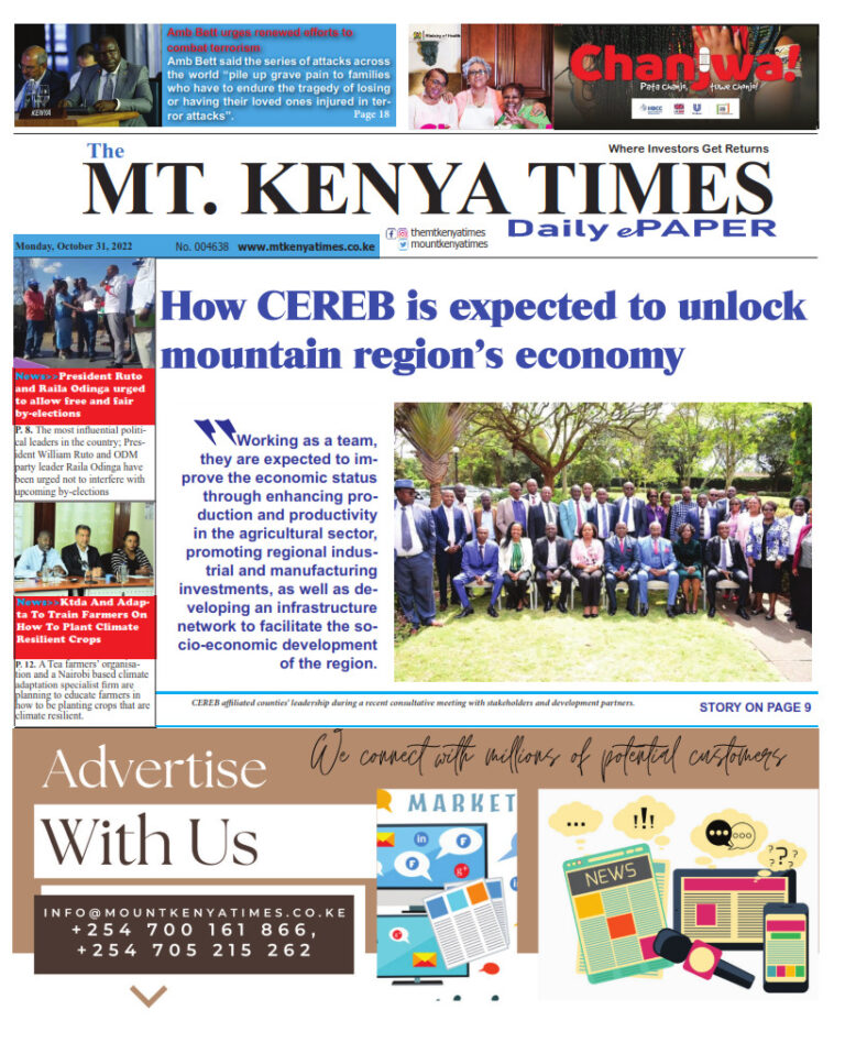 October 31, 2022 Mt Kenya Times ePAPER_001
