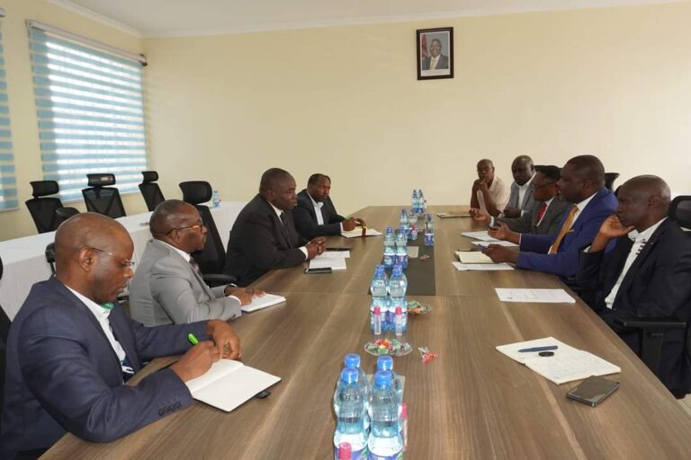TWWDA CEO Eng. Philip Gichuki and his team