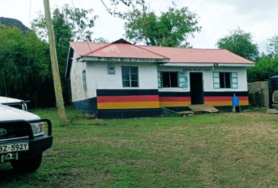 A police station in Homabay county