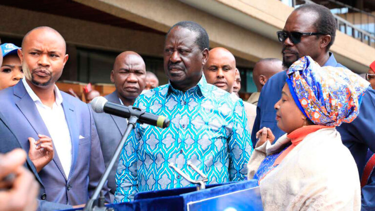 Azimio One Kenya coalition Raila Odinga