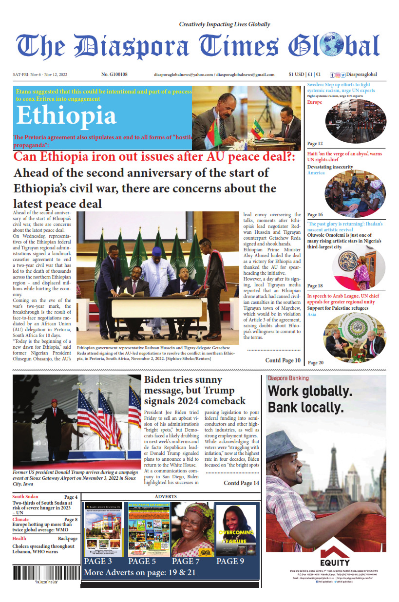 Diaspora Times Global Nov 6 - Nov 12, 2022_001