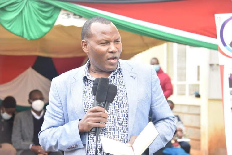 Dr Vincent Gaitho, NAPUK's Secretary General
