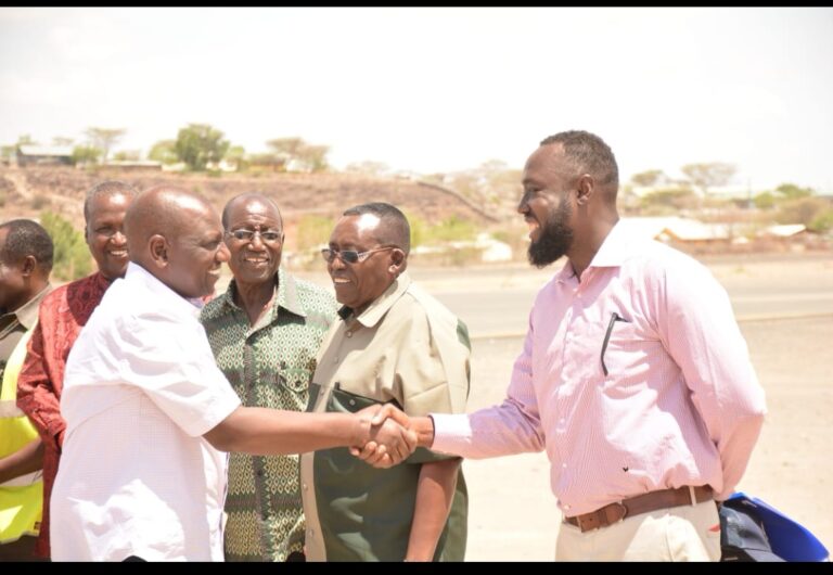 Joshua Angelei Advocate of the High Court with Ruto