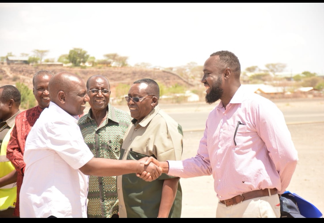 Joshua Angelei Advocate of the High Court with Ruto