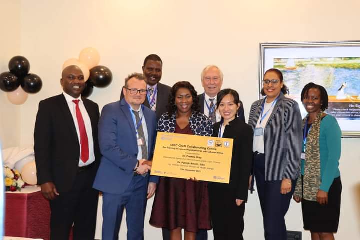 KEMRI has been designated as the collaborating Centre for the International Agency for Research on Cancer (IARC) to support capacity building for cancer registries in sub-Sahara Africa
