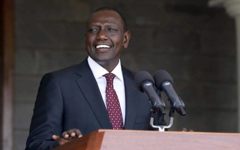 Kenya's president William Samoei Ruto