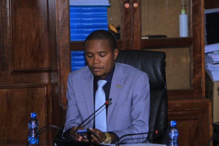 Molo MP and Chair Departmental Committee on Finance Kuria Kimani