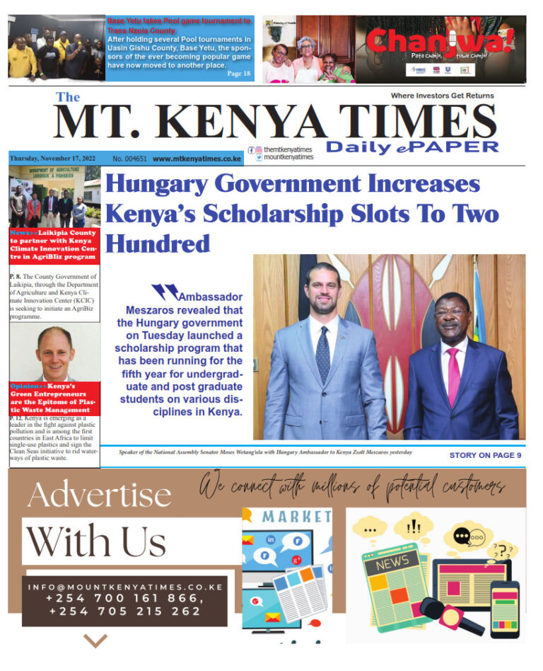 November 17, 2022 Mt Kenya Times ePAPER_001