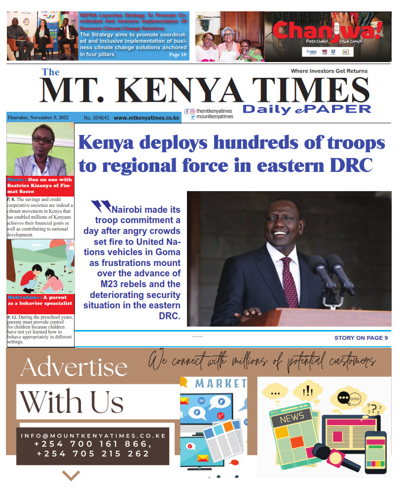 November 3, 2022 Mt Kenya Times ePAPER_001