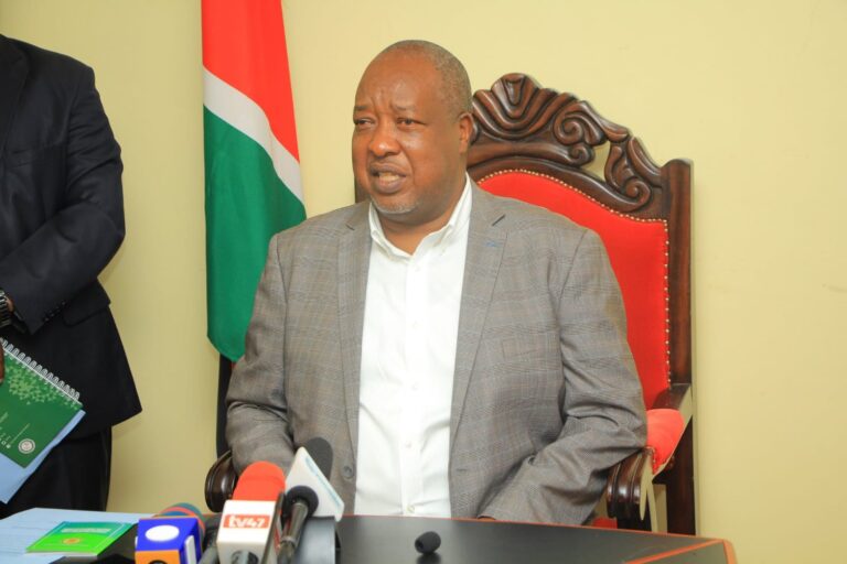 Nyamira governor Amos Nyaribo