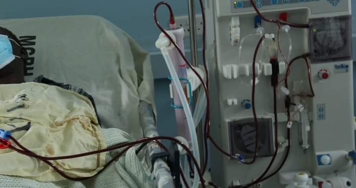 A Tuberculosis patient under treatment