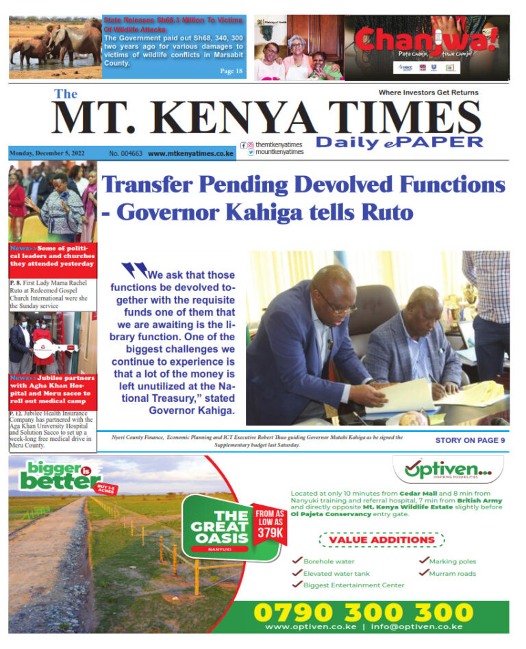 December 5, 2022 Mt Kenya Times ePAPER_001