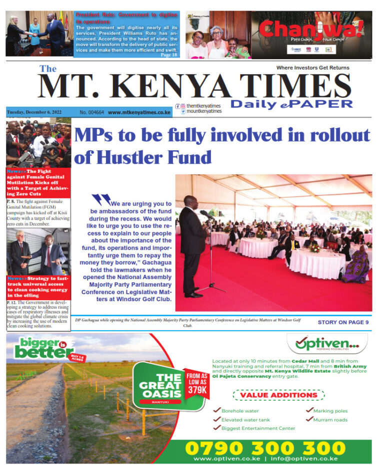 December 6, 2022 Mt Kenya Times ePAPER_001