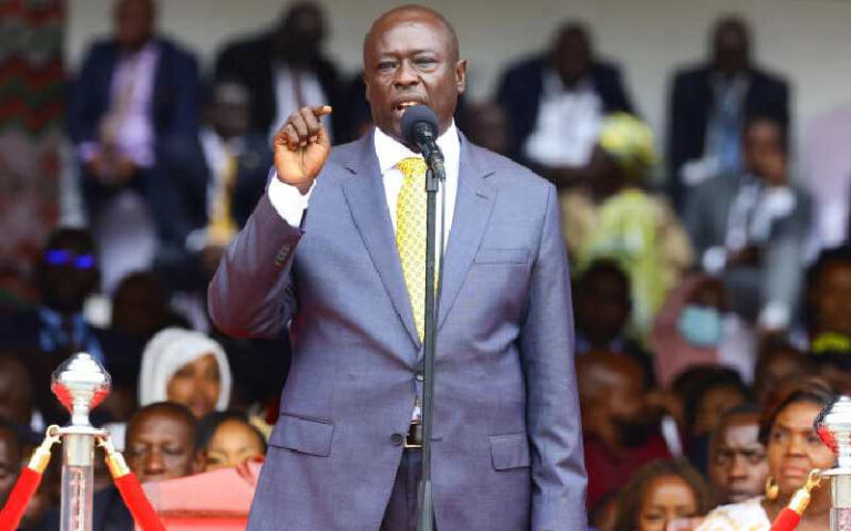 Deputy President Rigathi Gachagua