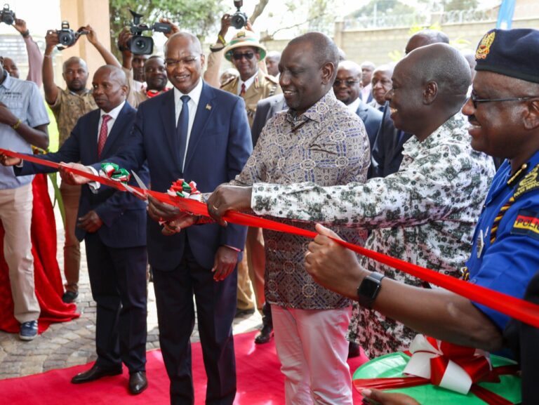His Excellency President William Ruto yesterday launched the National Police Service Leadership Academy in Ngong, Kajiado County