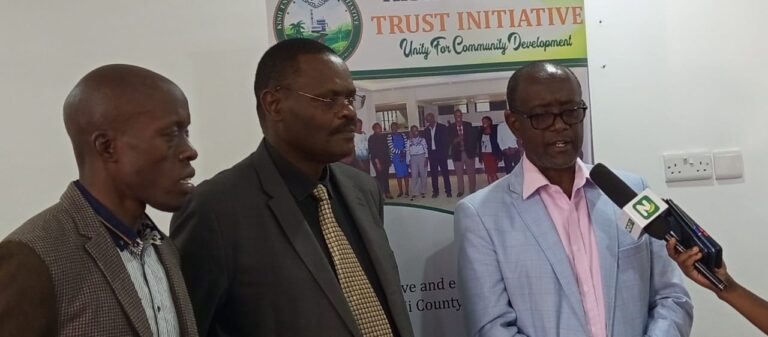Kisii Endelevu Trust Initiative Dr John Nyambega (Middle)