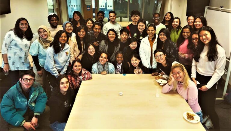 International bonding... Students from around the world at Leeds University in Leeds share memorable moments which will stay with them long after they complete their studies and return home.