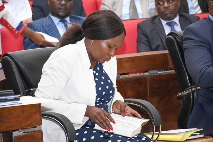 Embu County governor Cecily Mbarire