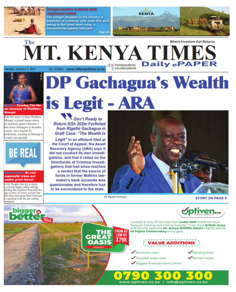 January 3, 2023 Mt Kenya Times ePAPER_001