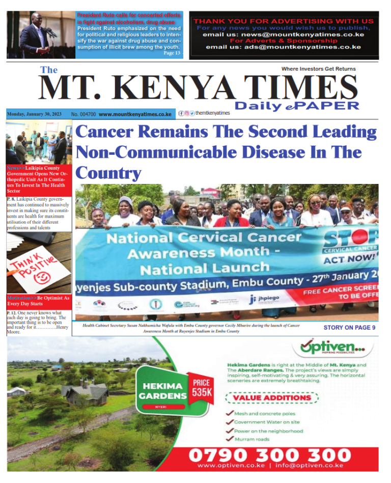 January 30, 2023 Mt Kenya Times ePAPER_001