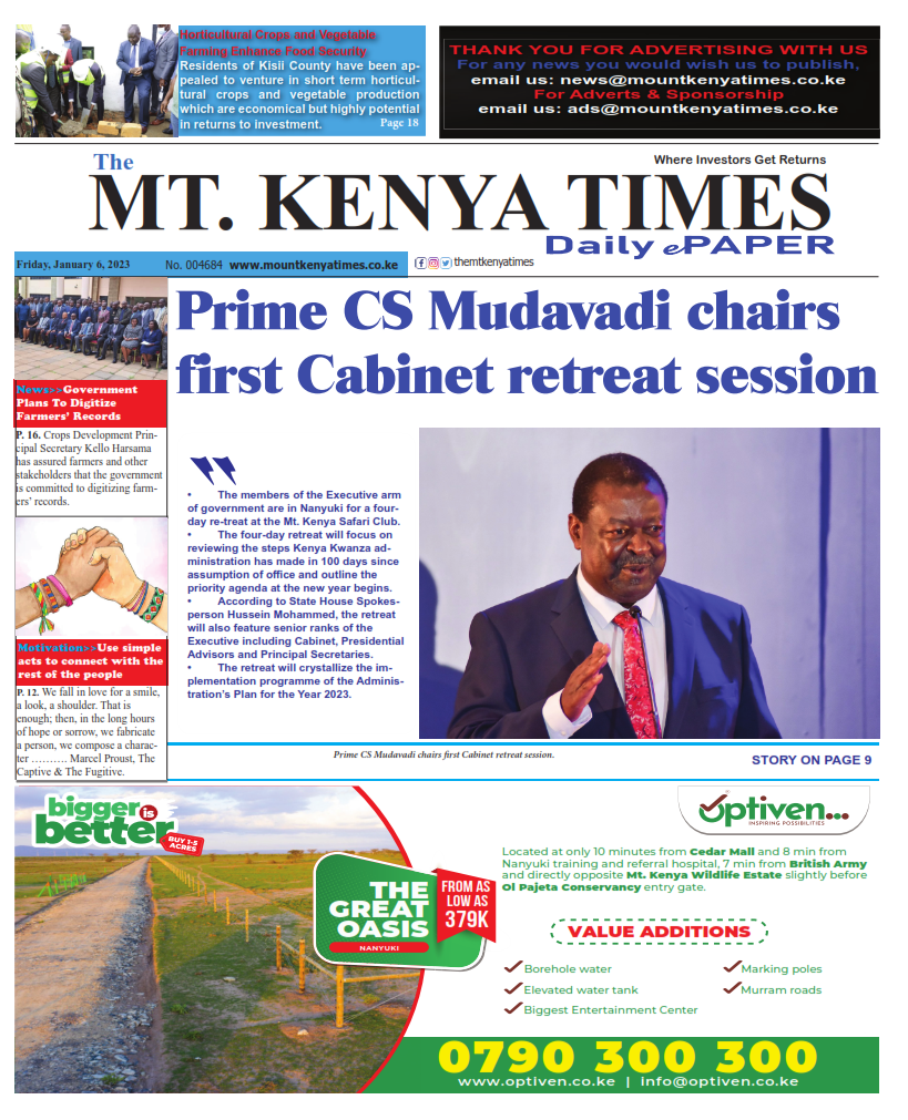 January 6, 2023 Mt Kenya Times ePAPER_001