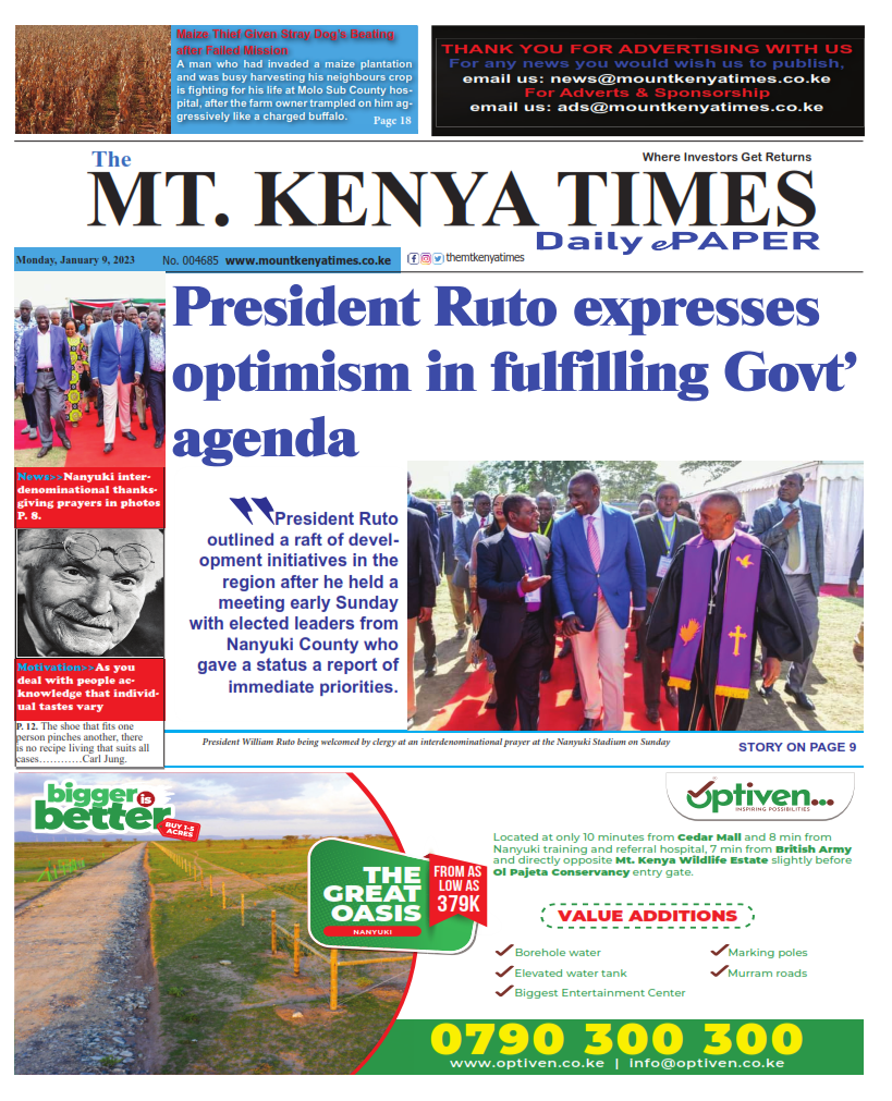 January 9, 2023 Mt Kenya Times ePAPER_001