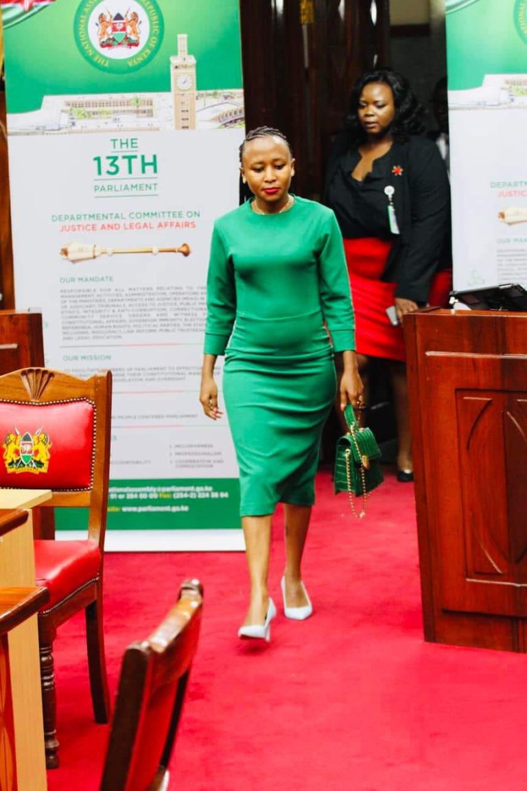 Kirinyaga County MP Njeri Maina