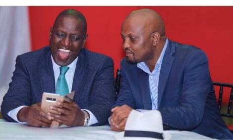 President William Ruto & CS Moses Kuria