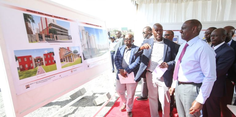 President William Ruto in Kamukunji, Nairobi