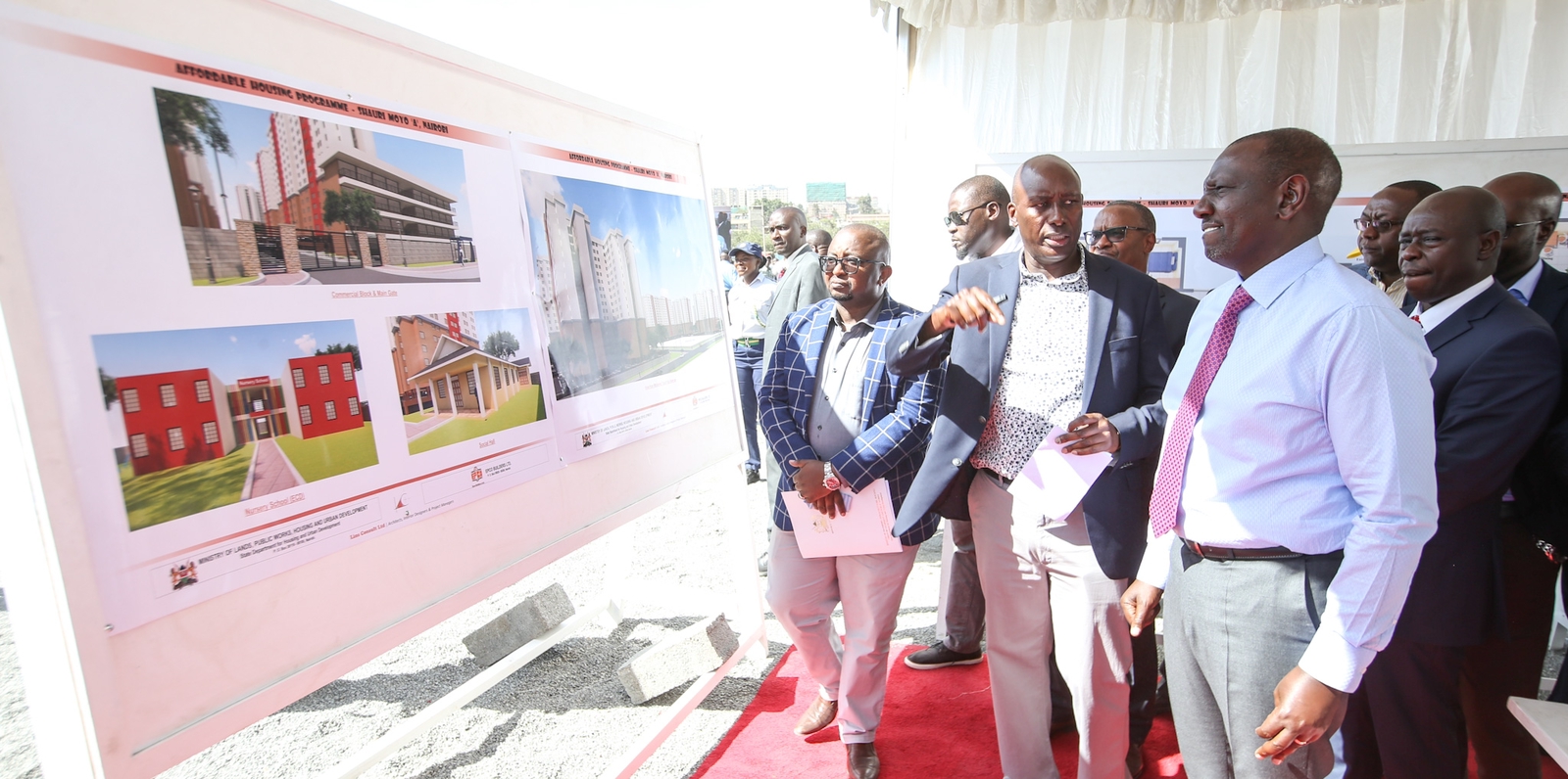 President William Ruto in Kamukunji, Nairobi