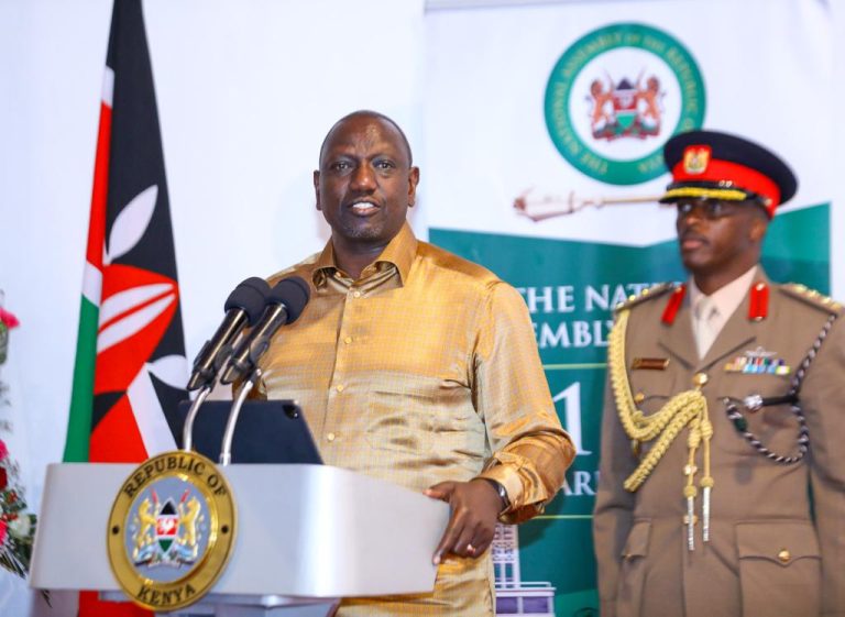 President William Ruto.