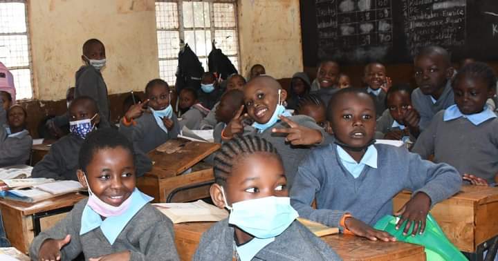 Pupils in a class