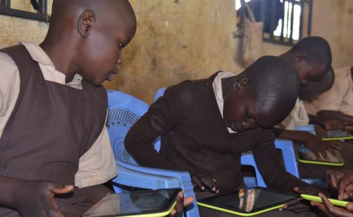 Pupils in class