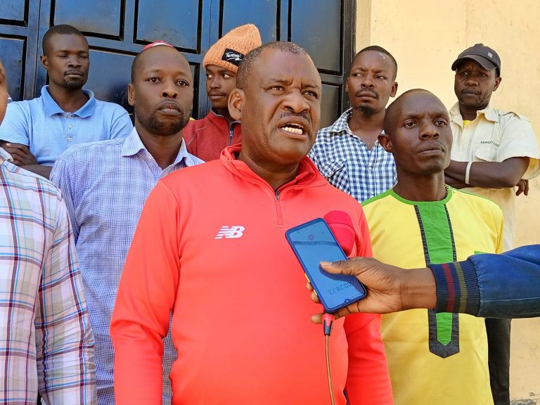 Secretary General of Aspirants Forum Dr. Boaz Kiprop Cheluget. He called upon Azimio leader Raila Odinga to tread carefully