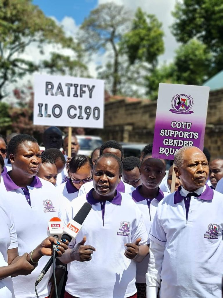 Central Organisation of Trade Union~ Kenya.