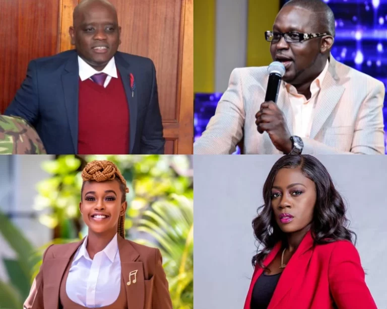 Dennis Itumbi, Churchill, Azziad, and Akothee