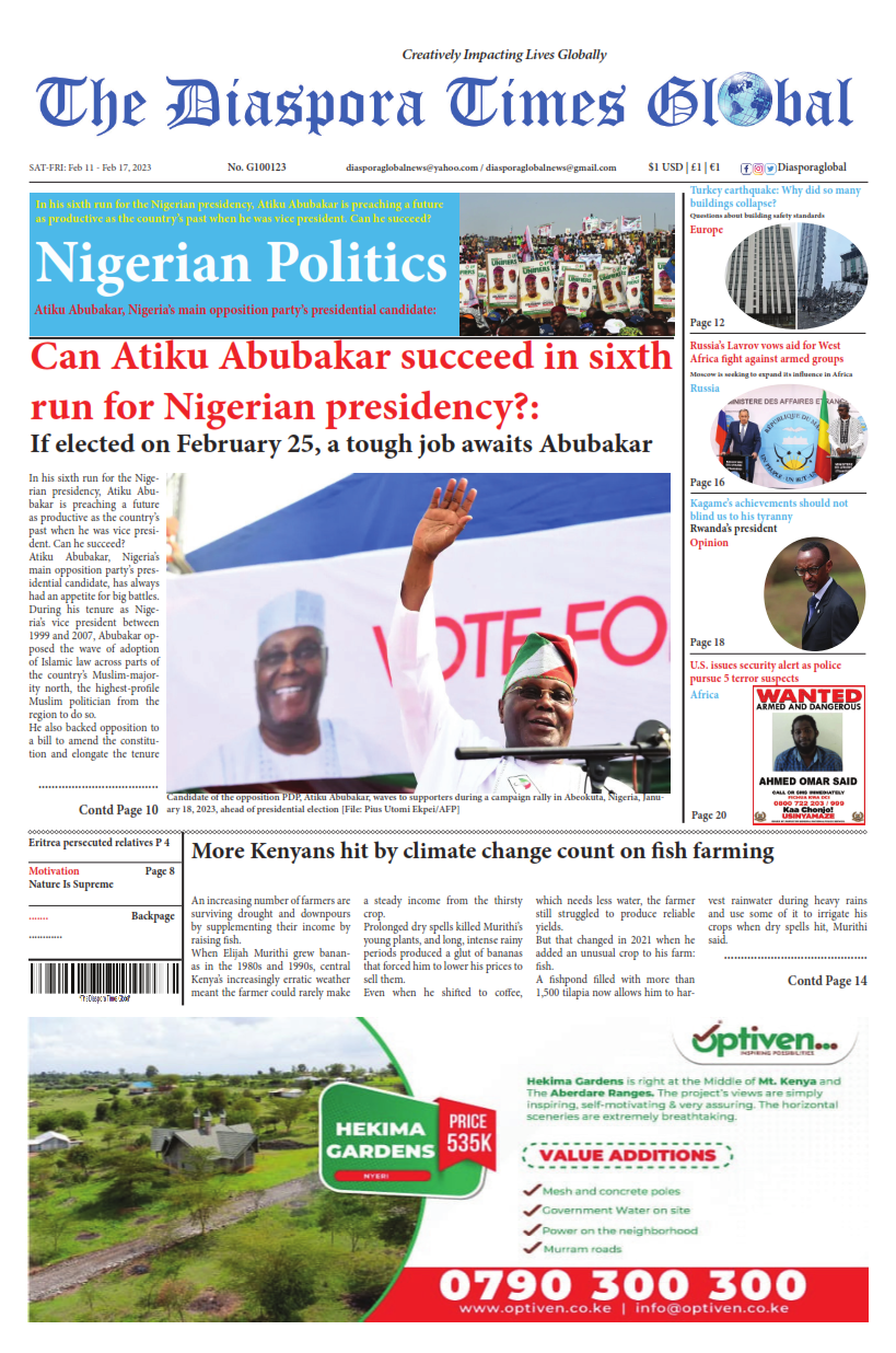 Diaspora Times Global Feb 11 - Feb 17, 2023_001