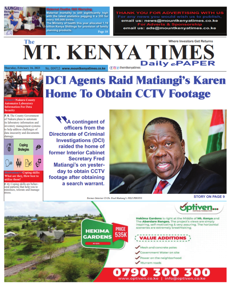 February 16, 2023 Mt Kenya Times ePAPER_001