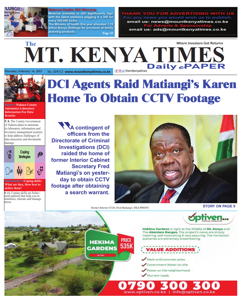 February 16, 2023 Mt Kenya Times ePAPER_001