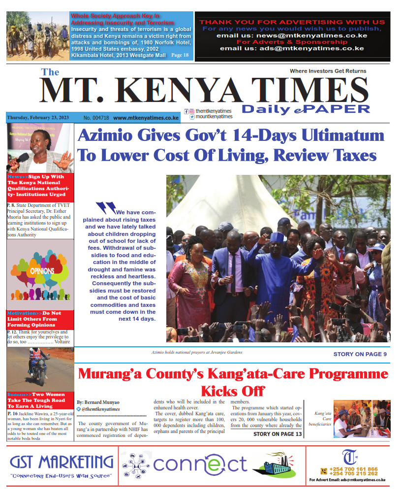 February 23, 2023 Mt Kenya Times ePAPER_001