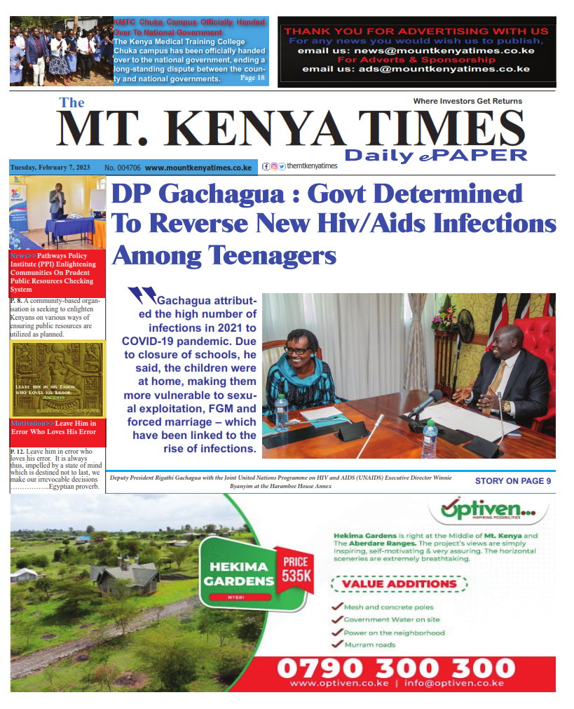 February 7, 2023 Mt Kenya Times ePAPER_001